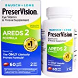 PreserVision Eye Vitamin and Mineral Supplement, Areds 2 Formula, 60 Count